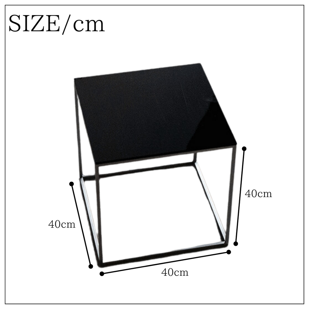 Wiz-interiorの「ブラックステンレスミニテーブル」の画像16